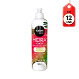 Kit C-12 Salon Line Hidra Coco Ativador De Cachos 300ml