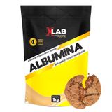 Albumina 1kg Sabor Cookies E Doce De Leite X-lab