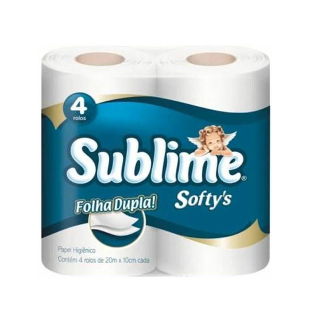 Sublime Papel Higiênico Folha Dupla C-4 30m