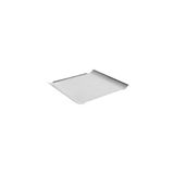Bandeja Tramontina Quadrata Retangular Em Aço Inox Alto Brilho 32 X 28 Cm