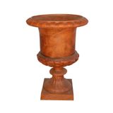 Vaso Ingles Ferro Fundido Jardim Decorativo Envelhecido 60cm