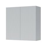 Armário Aéreo 2 Portas 80cm 100% Mdf Rainha Branco