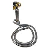 Ducha Higienica Luxo De Mao Chuveirinho Suporte Metal Cromo Banho Banheiro