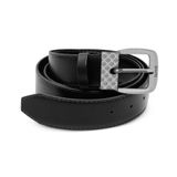 Cinco Casual Masculino Basico Liso Com Furos Ajustaveis E Fivela De Metal