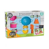 Kit Utensílios Infantil - Doce Cozinha - 20 Peças - Nig Brinquedos