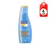 Kit C/06 Nivea Sun Fps50 Protetor Solar 125ml