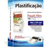 Plastico Para Plastificacao Pouch Film A-3 303x426mm 0,05 (7898067613348)