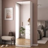 Sapateira Sublime 2 Portas 100% Mdf Branco