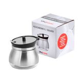 Açucareiro Inox Dimensão Do Produto 9cm C/ Tampa E Colher Maior Praticidade Beleza Ao Montar A Mesa Para Servir - 133770