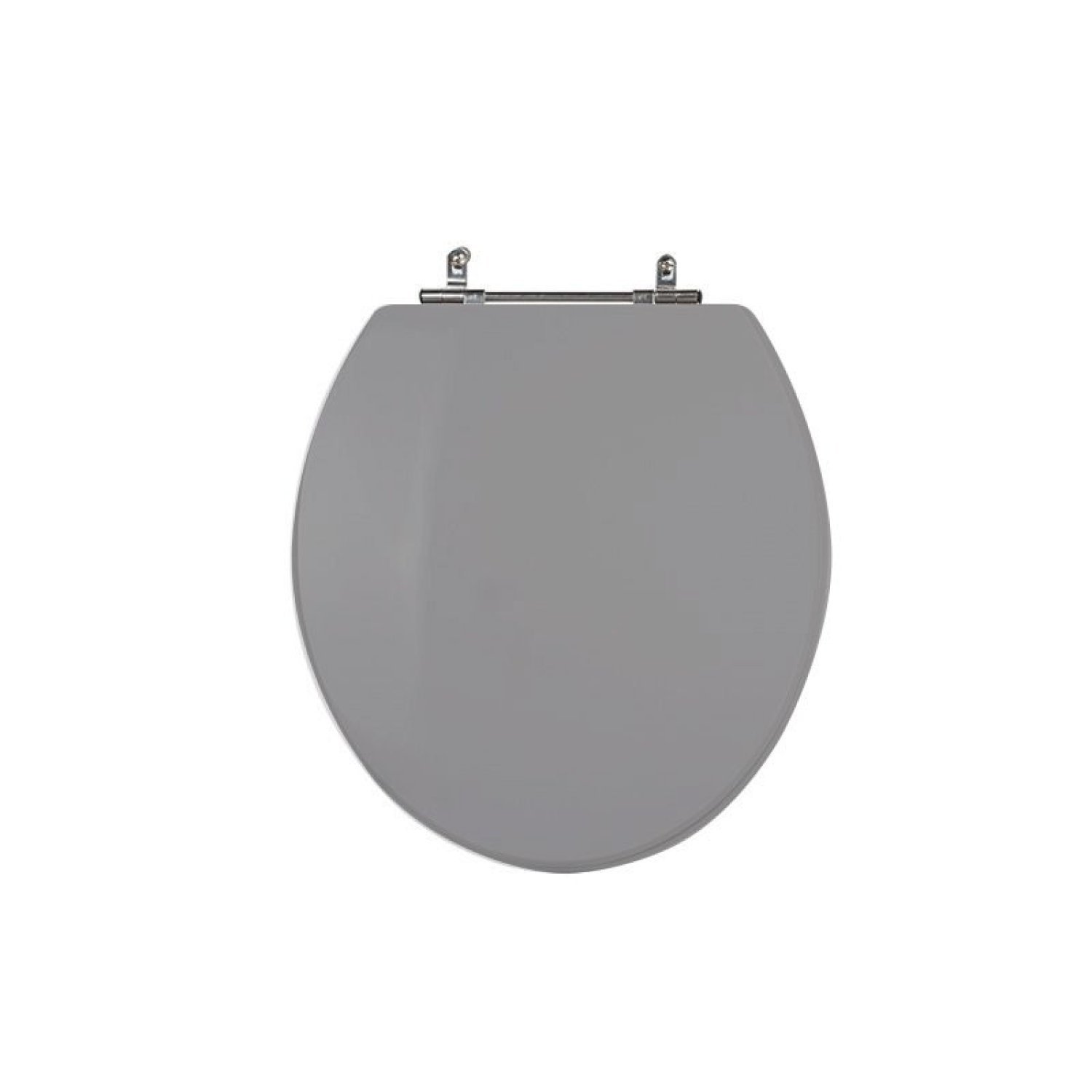 Assento Sanitário Poliéster Para Louça Azálea/standard/carina/flamingo/fiore/sabará Aço Cinza Cromo