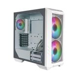 Gabinete Cooler Master Haf 500 Lateral Vidro Temperado 2 Fans 200mm Led Branco H500-wgnn-s00