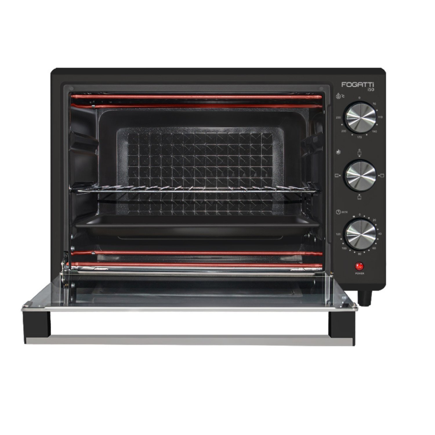 Forno Elétrico De Bancada 50l 127v I50 Fogatti Preto