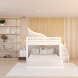 Beliche Casal Adulto Montessoriano Star Plus Casatema Branco Perfect Wood