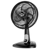 Ventilador De Mesa 30cm Turbo 60w 220v Vt-30-nb Mondial Preto/prata