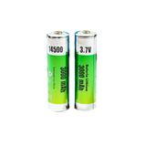 Bateria Recarregável 3.7v 3000mah Fx L14500
