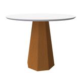 Mesa De Jantar Isis 1200x1200 Ype/off White - New Ceval