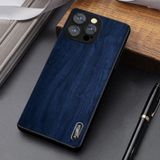 Capa Para Iphone 14 13 12 11 Pro Max Plus Bambu Madeira Pu Couro Dark Blue 11 Pro