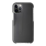 Impact Case Para Iphone 12 / 12 Pro Transparente Com Preto - Capa Antichoque Dupla