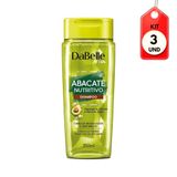 Kit C-03 Dabelle Abacate Nutritivo Shampoo 250ml