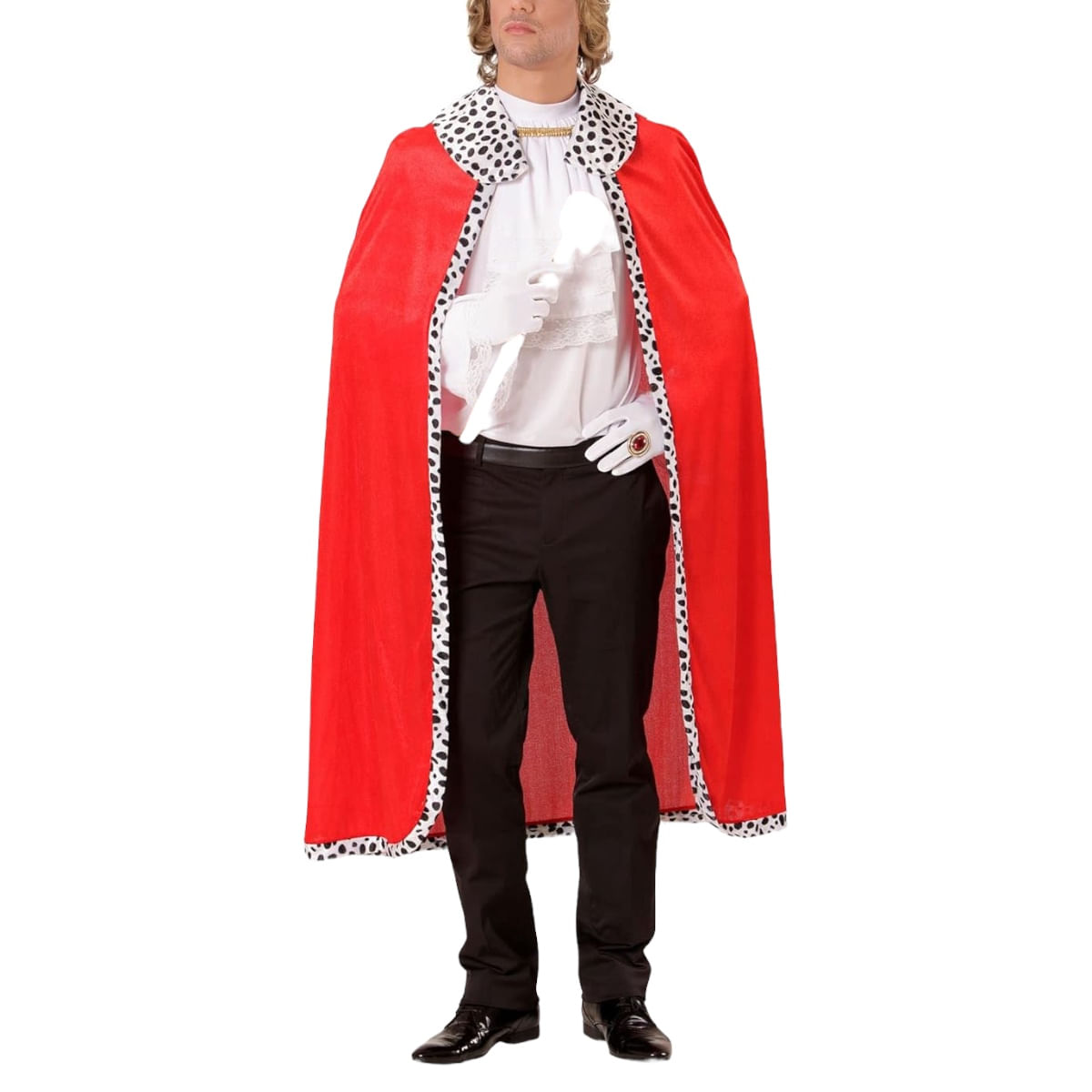 Capa De Rei Adulto Cosplay Masculino Fantasia Imperador Realeza Traje Manto Príncipe Festa De Aniversário Debutante