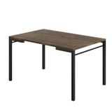 Mesa De Jantar 6 Lugares Retangular 1,36m 1526 Carraro Legno