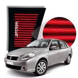 Filtro Ar Esportivo Renault Symbol 1.6 16v Flex 2009 A 2013