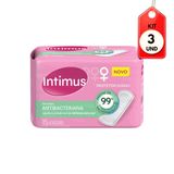 Kit C/03 Intimus Antibacteriana C/15 Protetor Diário