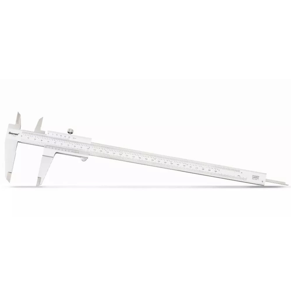 Paquimetro Inox Fosco 300x0,02mm 0.001 125mea-12/300