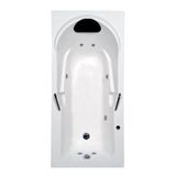 Banheira Hidromassagem Astra Capri Luxo 150cmx80cmx43cm - 01 Jato Acrílico P5 Sem Aquecedor 220v
