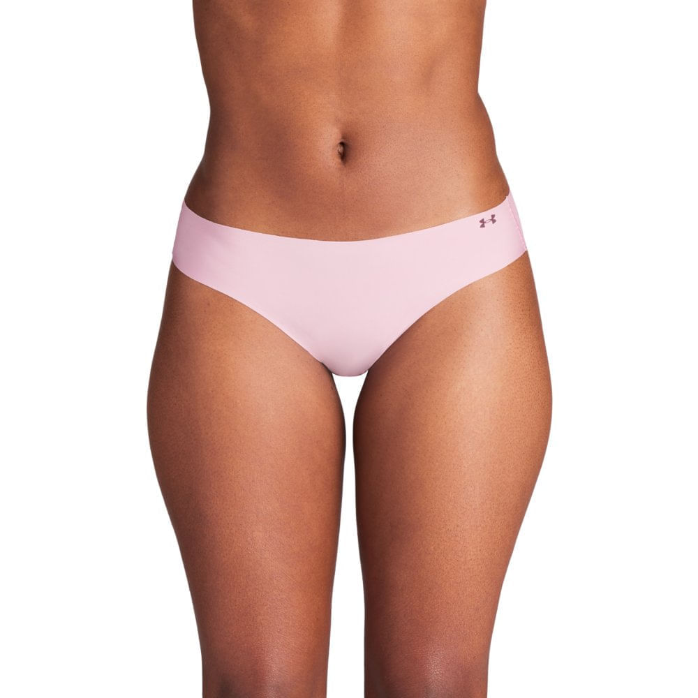 Calcinha Feminina Under Armour Pure Stretch - Pacote Com 3 Unidade