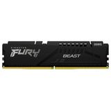 Memória Ram Kingston Fury Beast Ddr5 16gb 6000mhz - Preto (kf560c40bb-16)