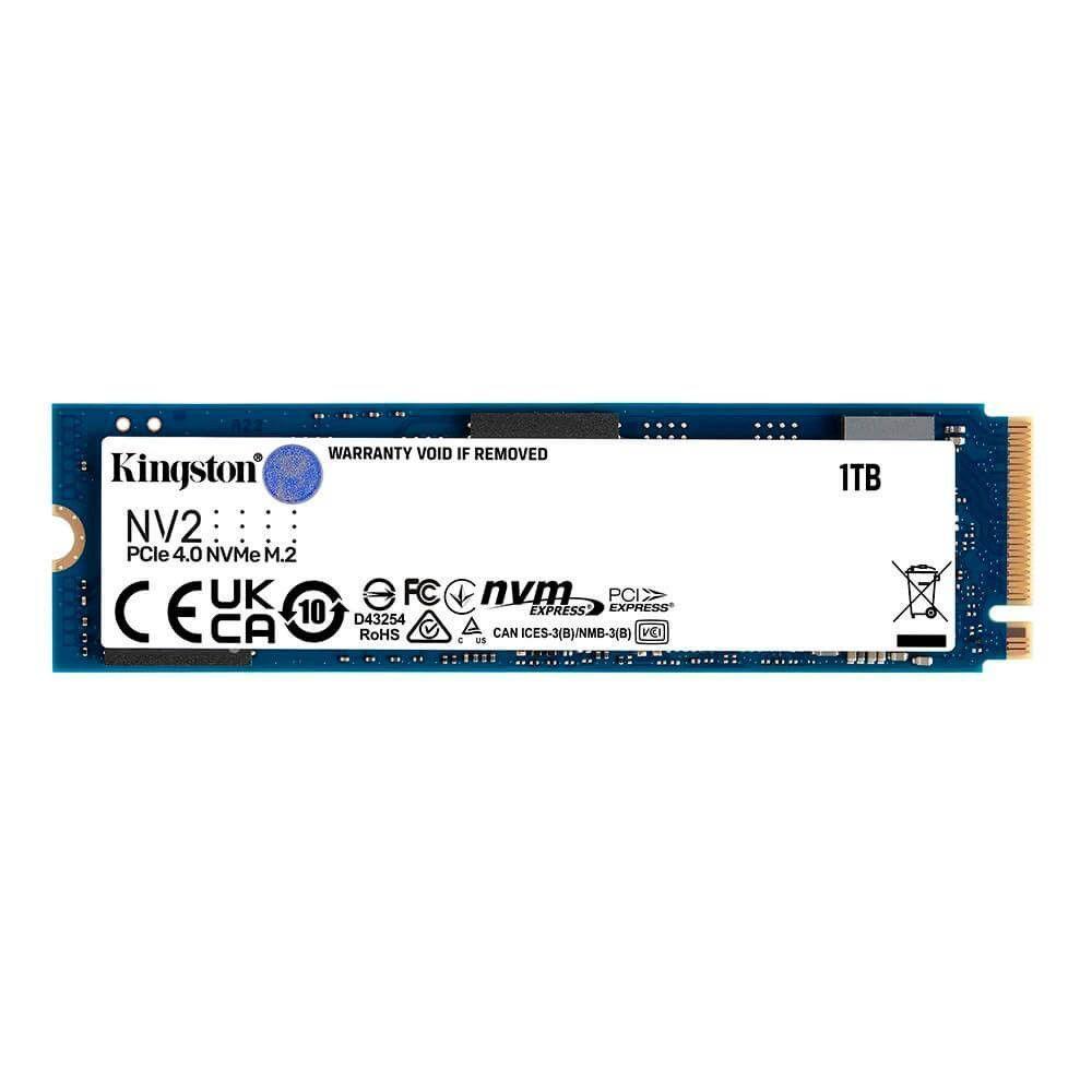 Ssd 1tb M.2 Kingston 2280 Nvme Pcie 4.0 Snv2s/1000g Preto