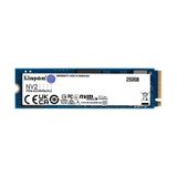 Ssd 250gb M.2 2280 Nv2 Nvme Pcie 4.0 Kingston Snv2s/250g Preto