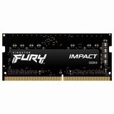 Memória Ram Para Notebook Kingston Fury Impact Ddr4 16gb 2666mhz - Preto (kf426s16ib-16)