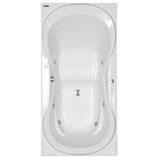 Banheira Hidromassagem Astra Due Luxo 150cmx90cmx44cm - 04 Jatos Branco Gel-coat P1 Sem Aquecedor