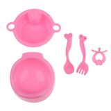 Conjunto De Talheres Modelo De Utensílios De Mesa Para Bebê Mellchan 25cm 5pcs