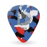 Palheta Celulóide Multicolorida X-pesada D Addario 1cmc7-10 [f035]
