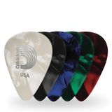 Palheta Celulóide Perolada Cores X-pesada D Addario 1cap7-10 [f035]