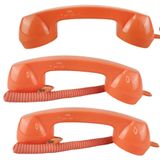 Monofone Microfone Pop Phone Kit 3 Uni Fone Ouvido P2 Vintag