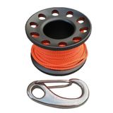 Guia De Mergulho 2x10m Alloy Cave Scuba Tech Diving Finger Spool