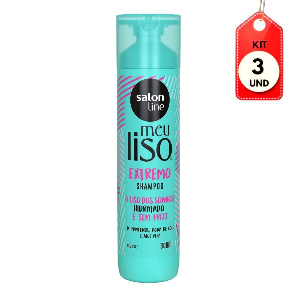 Kit C-03 Salon Line Meu Liso Extremo Shampoo 300ml