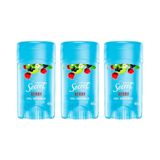 Desodorante Secret Stick Gel 45g Berry - Kit Com 3un