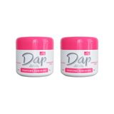 Desodorante Dap Creme Pote Perfume Feminino 55g - Kit 2un
