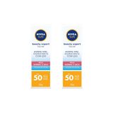 Protetor Solar Nivea Facial 50g Beauty F50 Facial Seca- 2un