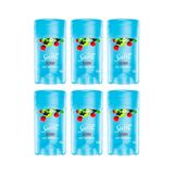Desodorante Secret Stick Gel 45g Berry - Kit Com 6un