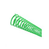 Espiral Para Encadernação Verde 23mm 140 Folhas 60 Und
