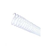 Espirais P/ Encadernação Cristal 12mm 70 Folhas 100 Und