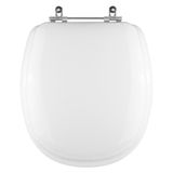 Assento Sanitário Almofadado Aspen Branco Para Bacia Deca