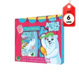 Kit C/06 Nazca Acqua Kids Kit Shampoo + Condicionador Algodão Doce 250ml