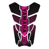 Adesivo Resinado Protetor De Tanque Moto Yamaha Pink Cor Rosa